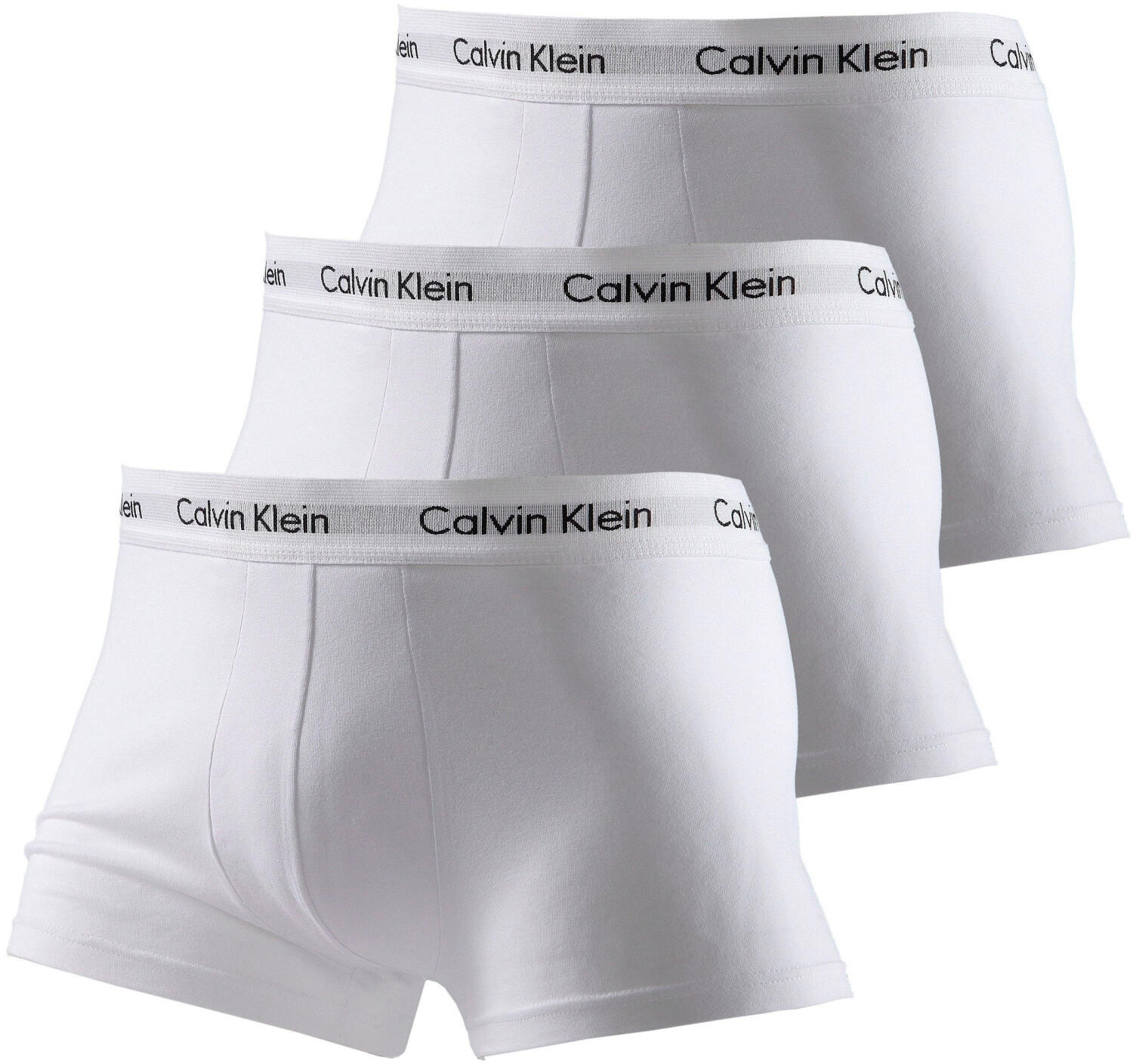 Calvin Klein 3-Pack Low Rise Trunks - Cotton Stretch (U2664G)
