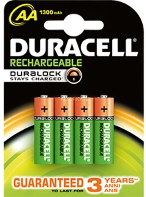 Duracell 4x Rechargeable AA Mignon 1,2V 2500 mAh