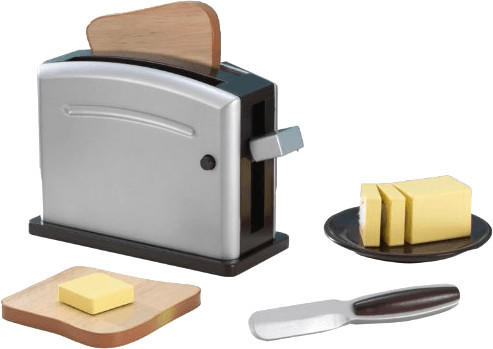 KidKraft Espresso Toaster Set