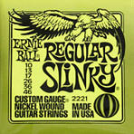 ERNIE BALL Regular Slinky Nickel Wound .010 - .046 Lime Green pack