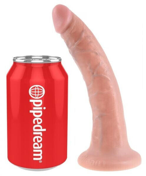 Pipedream King Cock Realistic Dildo 7 Inch Flesh