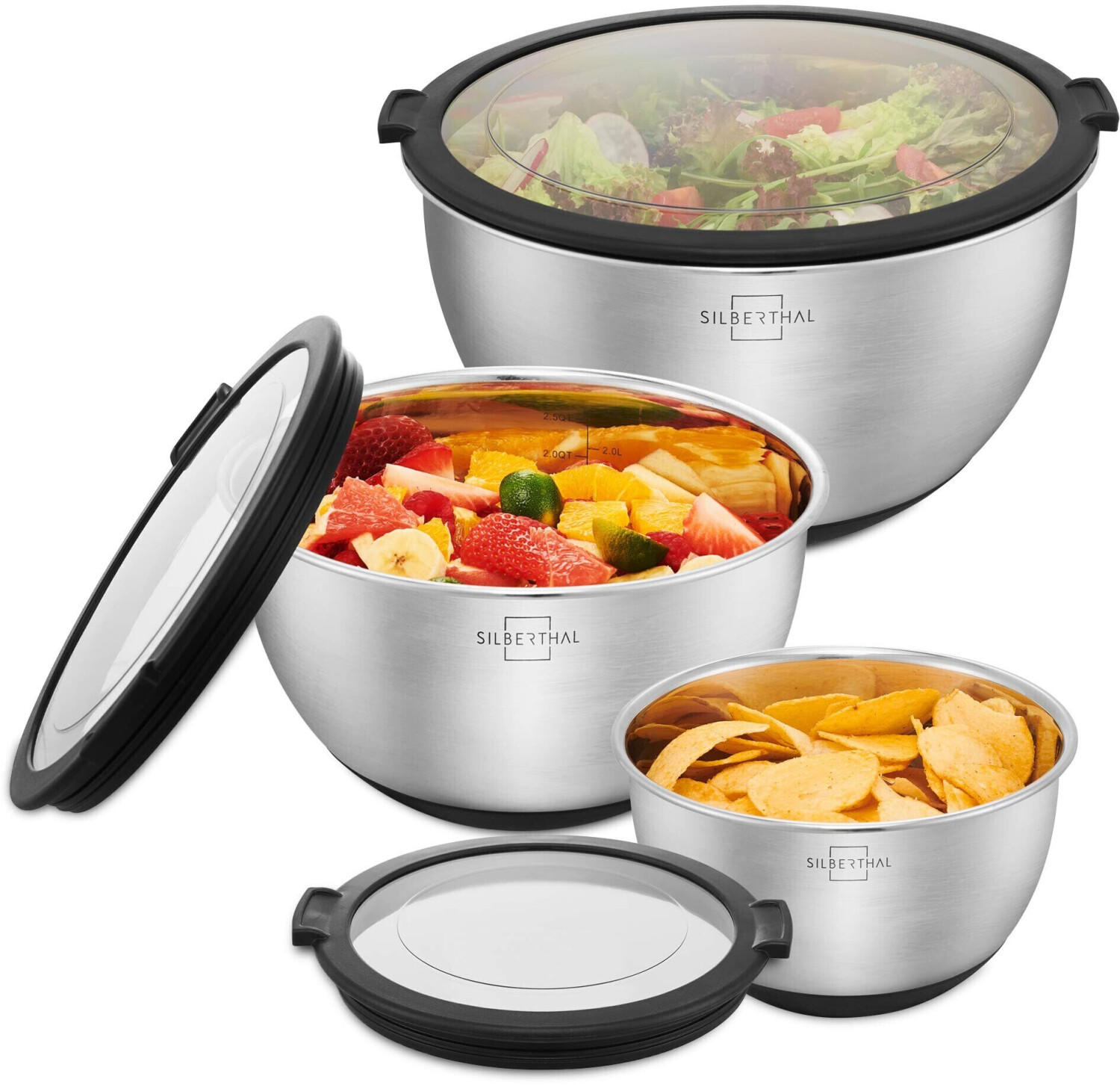 Silberthal Bowl set stainless steel (3 pcs.)