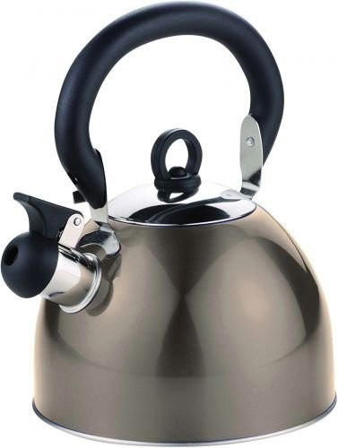 PRIMA Whistling Kettle Metalic Black