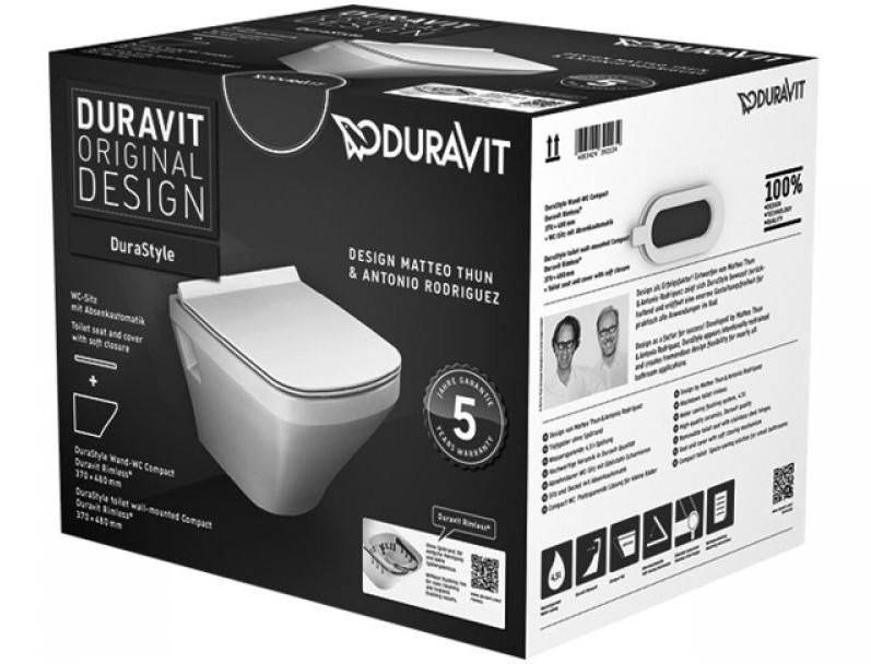 Duravit DuraStyle Compact Wand-WC Set (45710900A1)