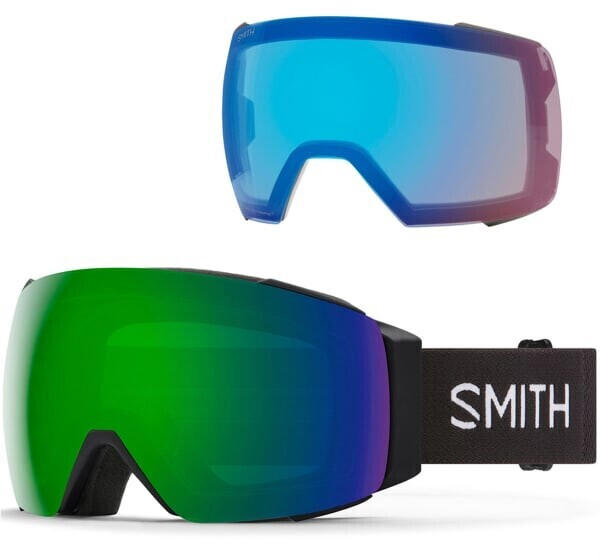 Smith I/O MAG XL black/ChromaPop sun green mirror