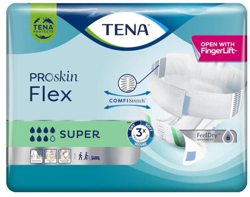 Tena Proskin Flex Super Belt Incontinence Diaper XL (30 pcs)