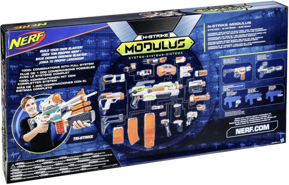 Nerf N-Strike Elite - Modulus Tri-Strike Blaster (B5577)