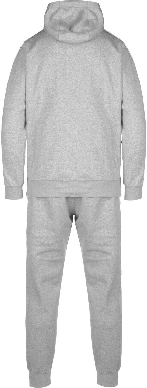 Nike Sportswear Essential Fleece Hooded Track Suit dark grey heather/white