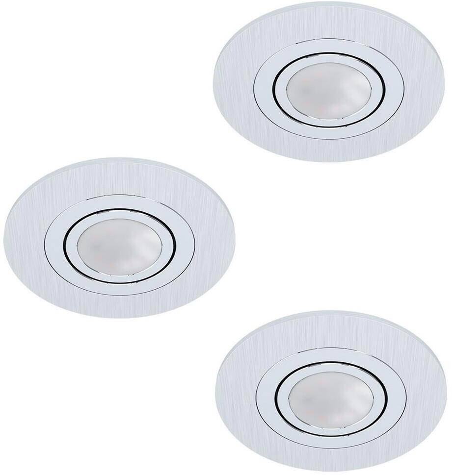 Eglo 98639 SET 3xLED recessed lighting AREITIO 3xGU10/5W/230V