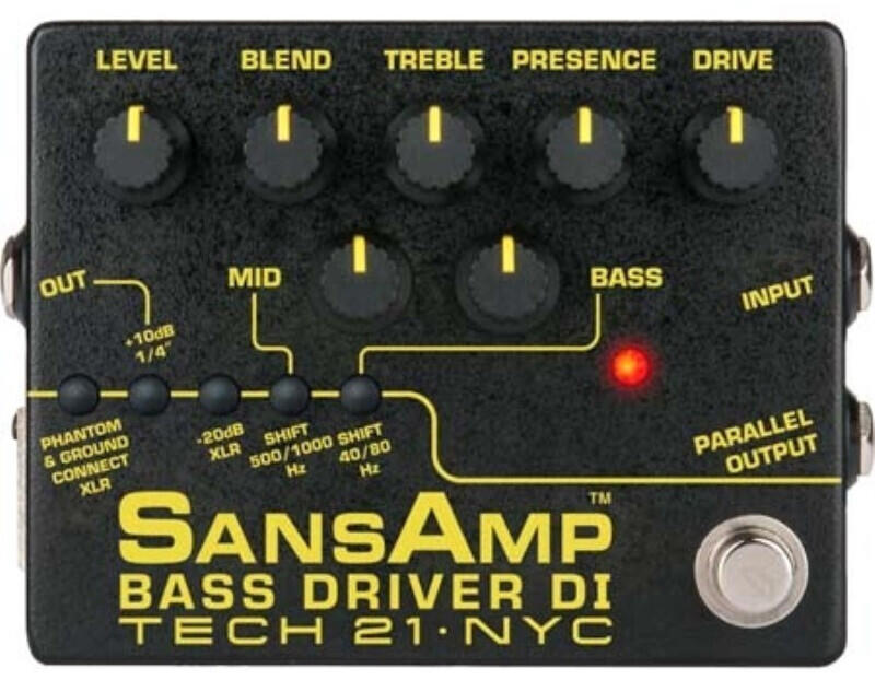 Tech 21 SansAmp Bass Driver DI V2