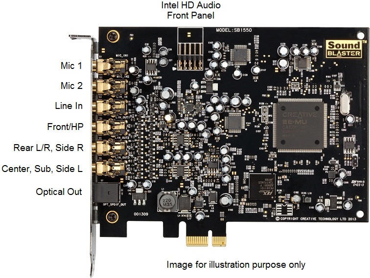 Creative Sound Blaster Audigy Rx