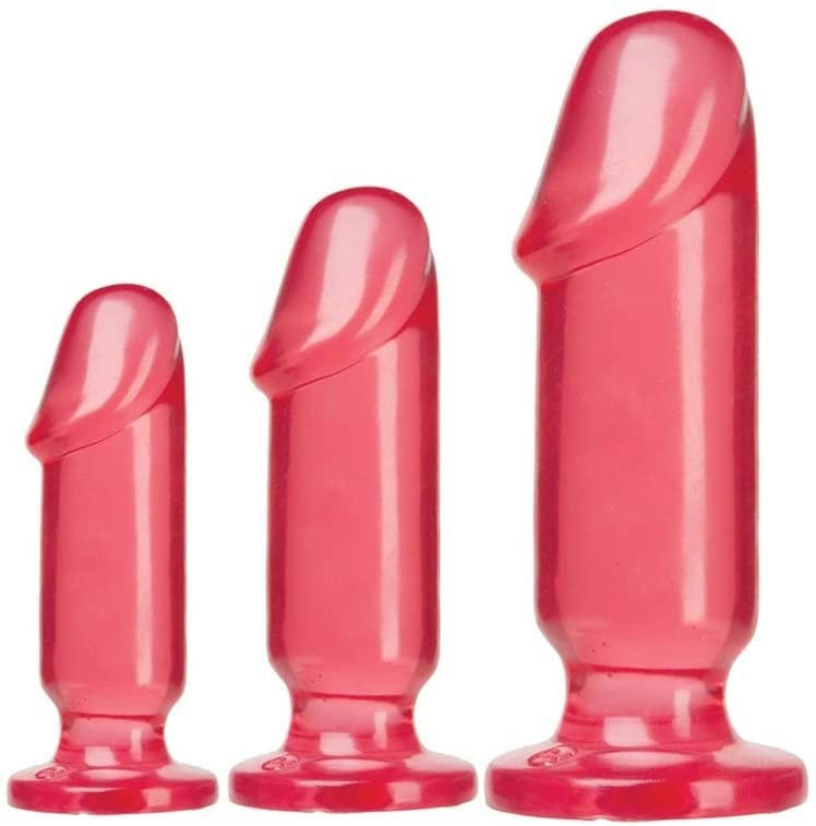 Doc Johnson Crystal Jellies Anal Starter Kit