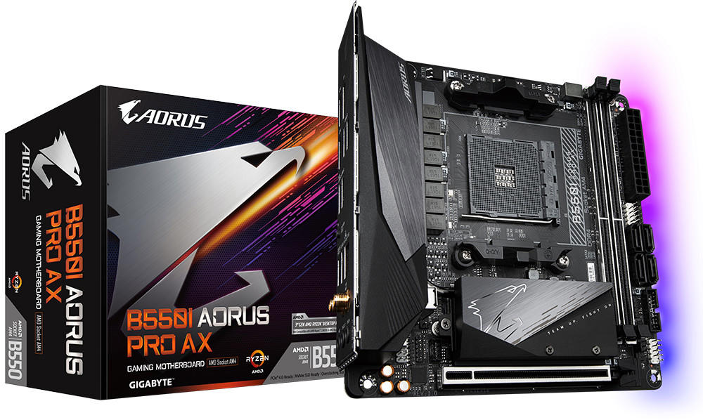 GigaByte B550I Aorus Pro AX