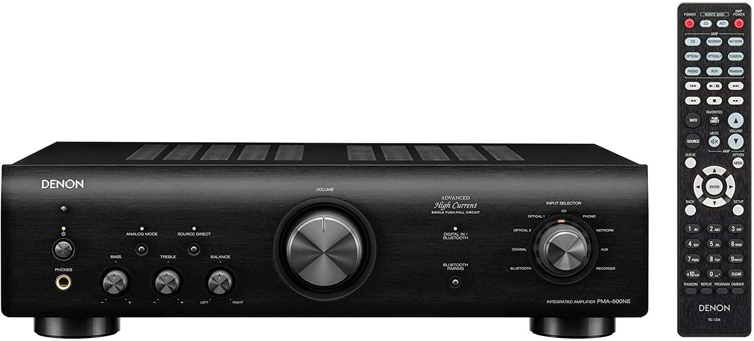 Denon PMA600NE HiFi Amplifier, Power Amplifier with Bluetooth