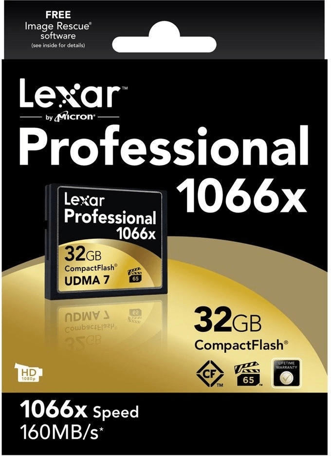 Lexar Professional 1066x Compact Flash 32GB (LCF32GCRBEU1066)