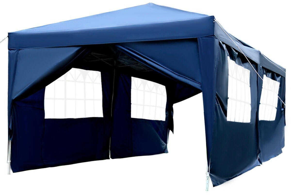 Outsunny Garden Heavy Duty Marquee Party Tent Blue