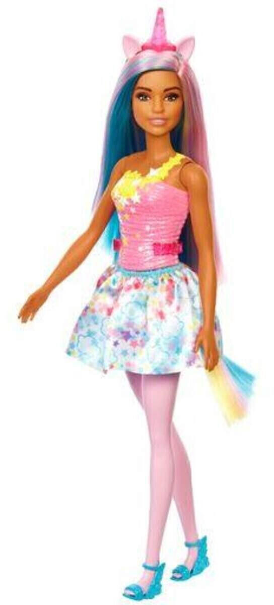 Barbie Dreamtopia Unicorn doll with rainbow look (HGR21)