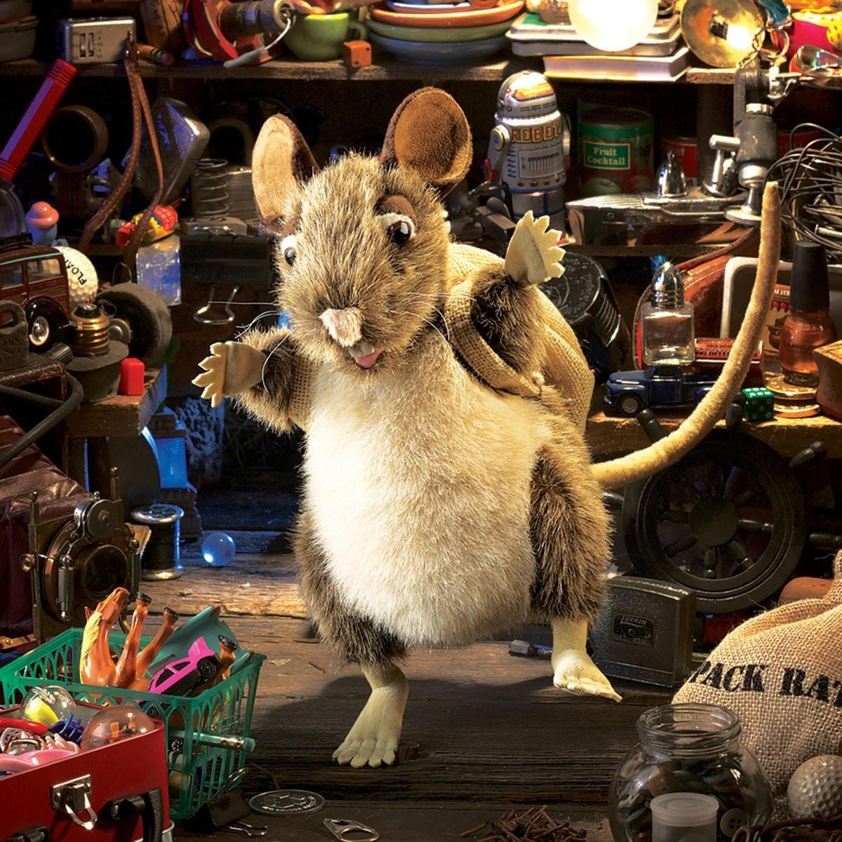 Folkmanis Plush Pack Rat