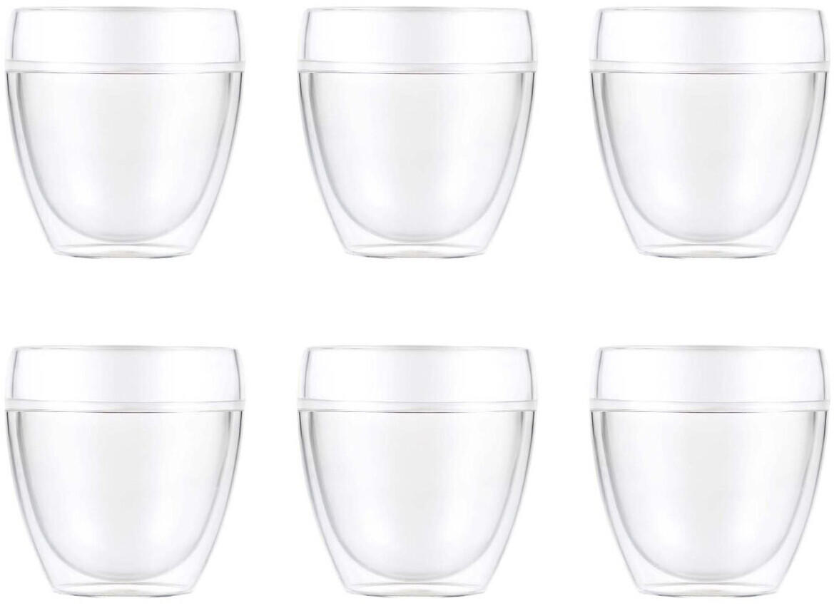 Bodum Pavina Outdoor double walled plastic glass 6 pack 25cl