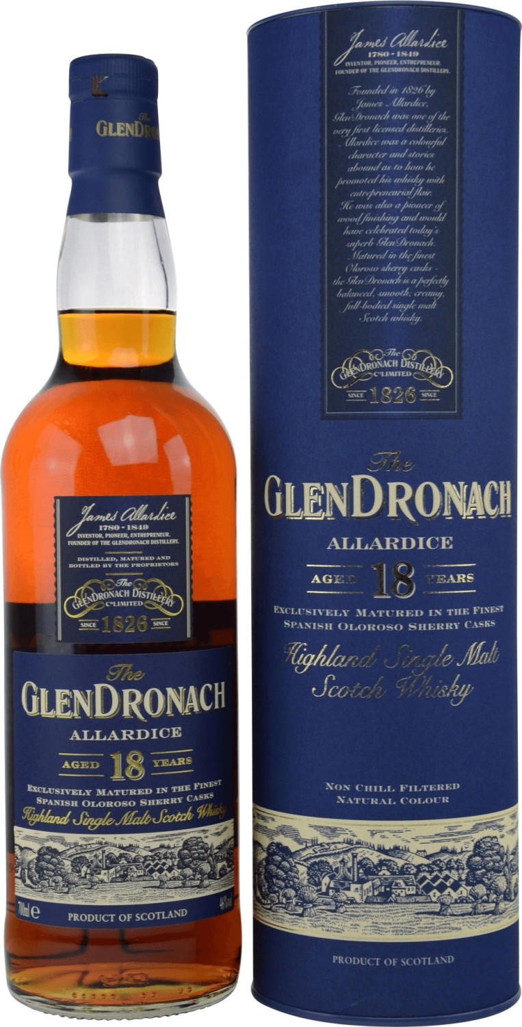 Glendronach Allardice 18 Year Old 0,7l 46%