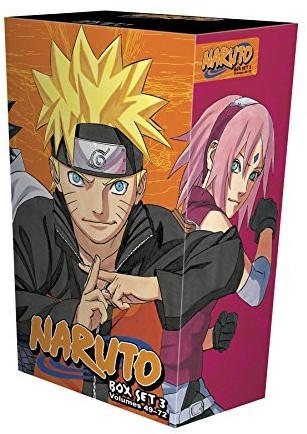 Kishimoto, Masashi - Naruto Box Set 3: Volumes 49-72 with Premium (ISBN: 9781421583341)