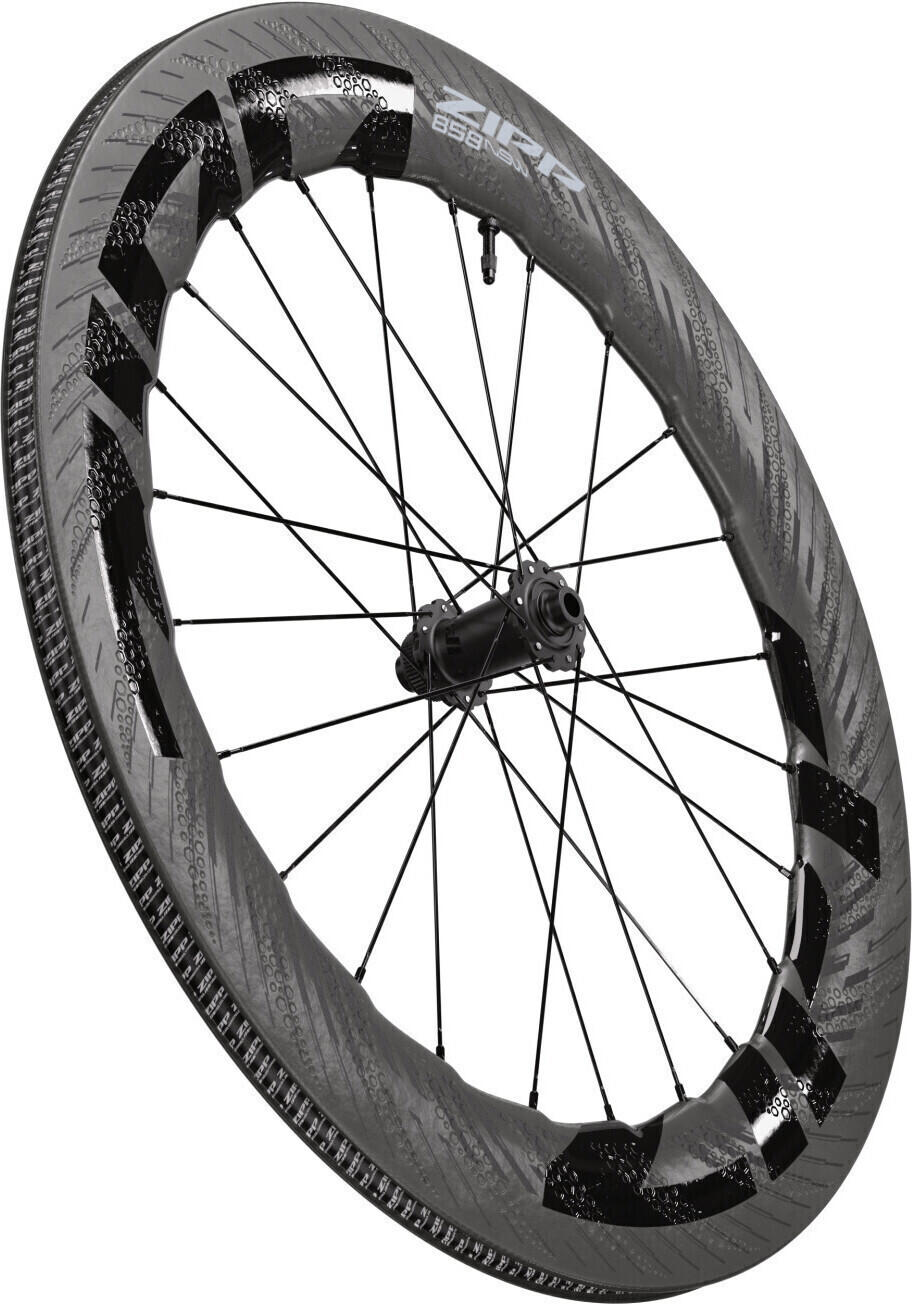 Zipp 858 NSW Disc front wheel 28" 12x100mm carbon cl tlr 24h 2022 racing bike front wheels