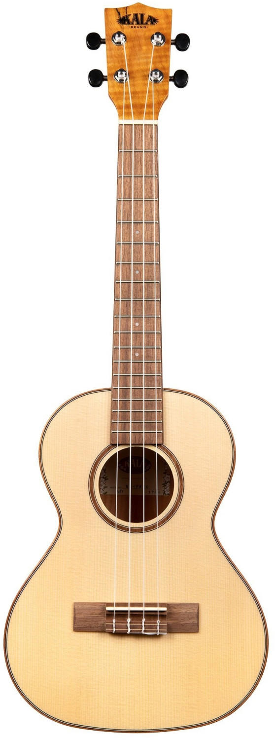 Kala Solid Spruce Top Flame Maple Tenor