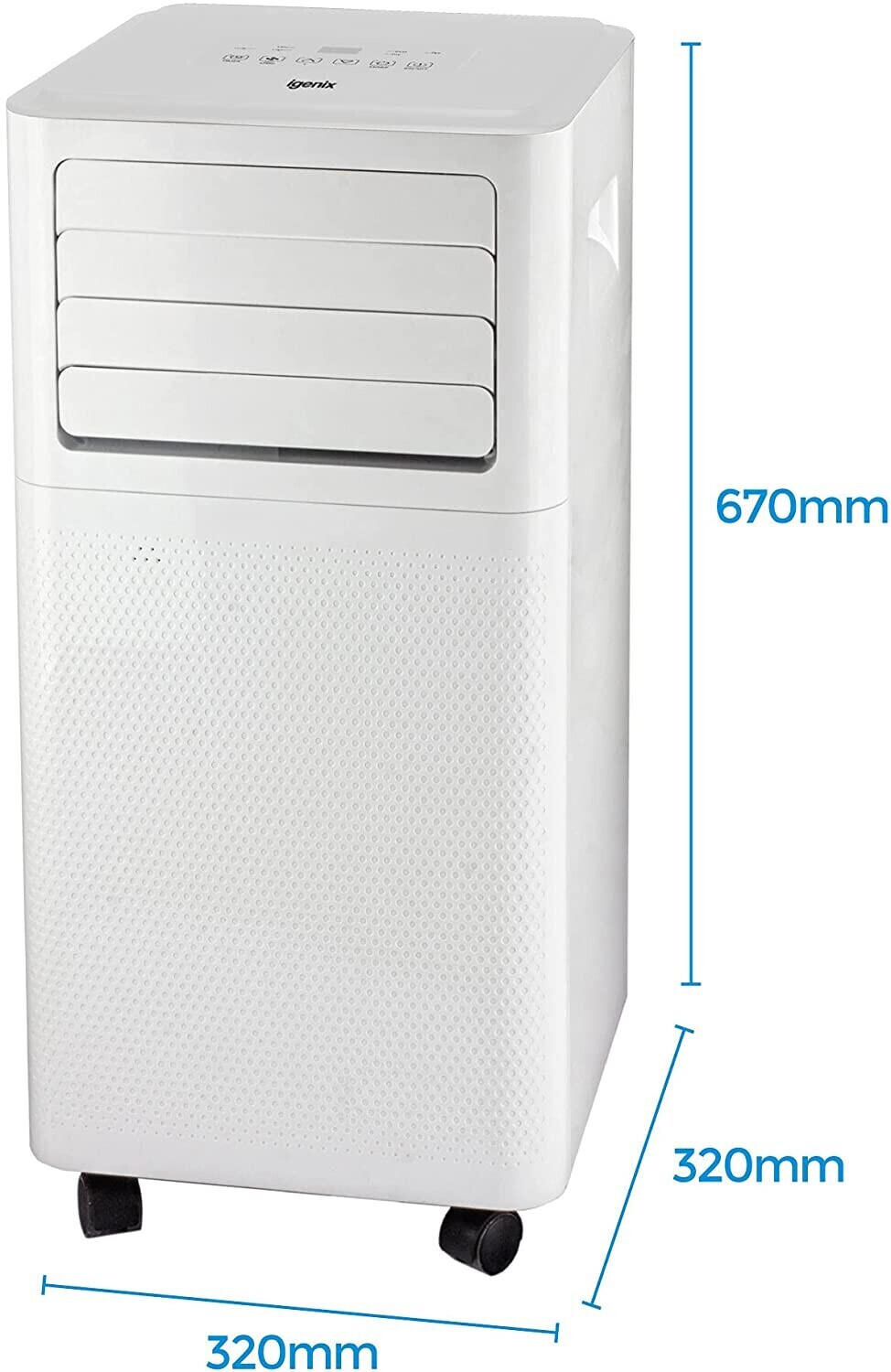 Igenix IG9907 7000 BTU 3-in-1 Portable Air Conditioner
