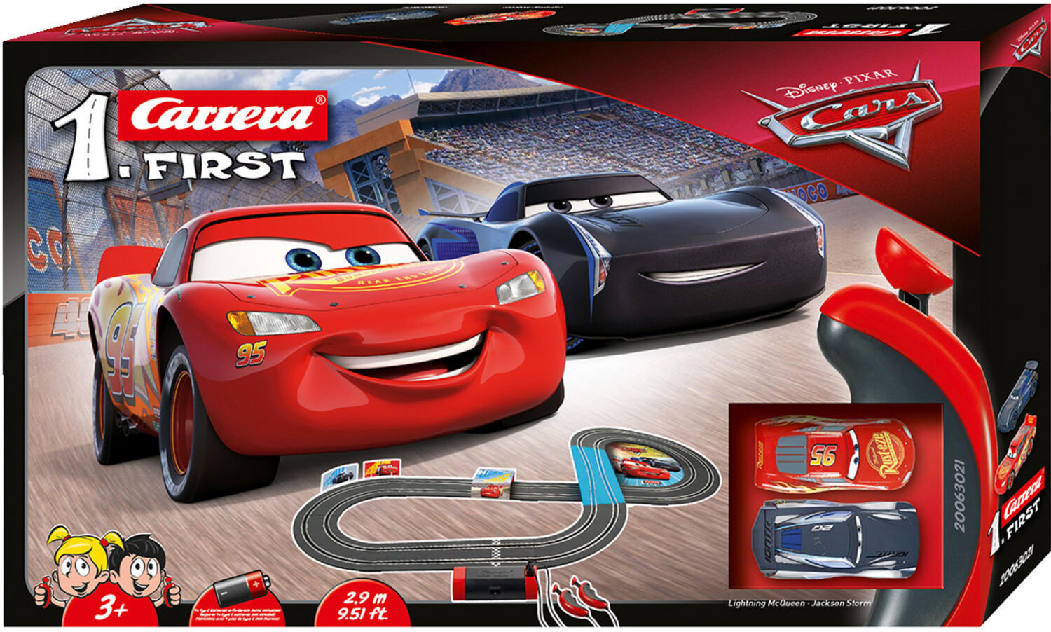 Carrera First Disney - Pixar Cars