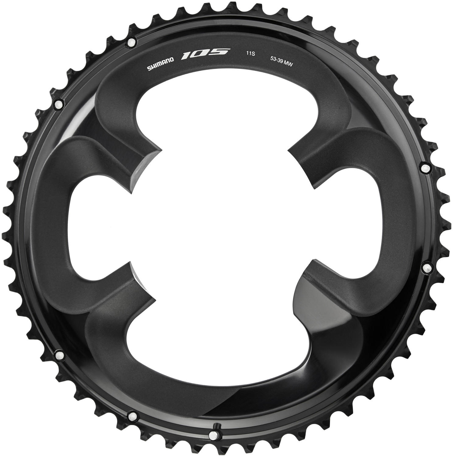 Shimano 105 FC-R7000 Chainring 11-fach black 36T