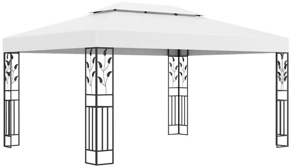 vidaXL Gazebo with Double Roof 3 x 4 m