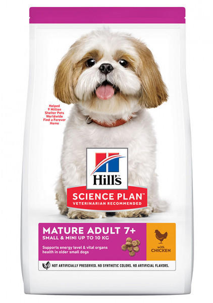 Hill's Science Plan Canine Mature Adult Small & Mini Chicken Dry 7,5kg
