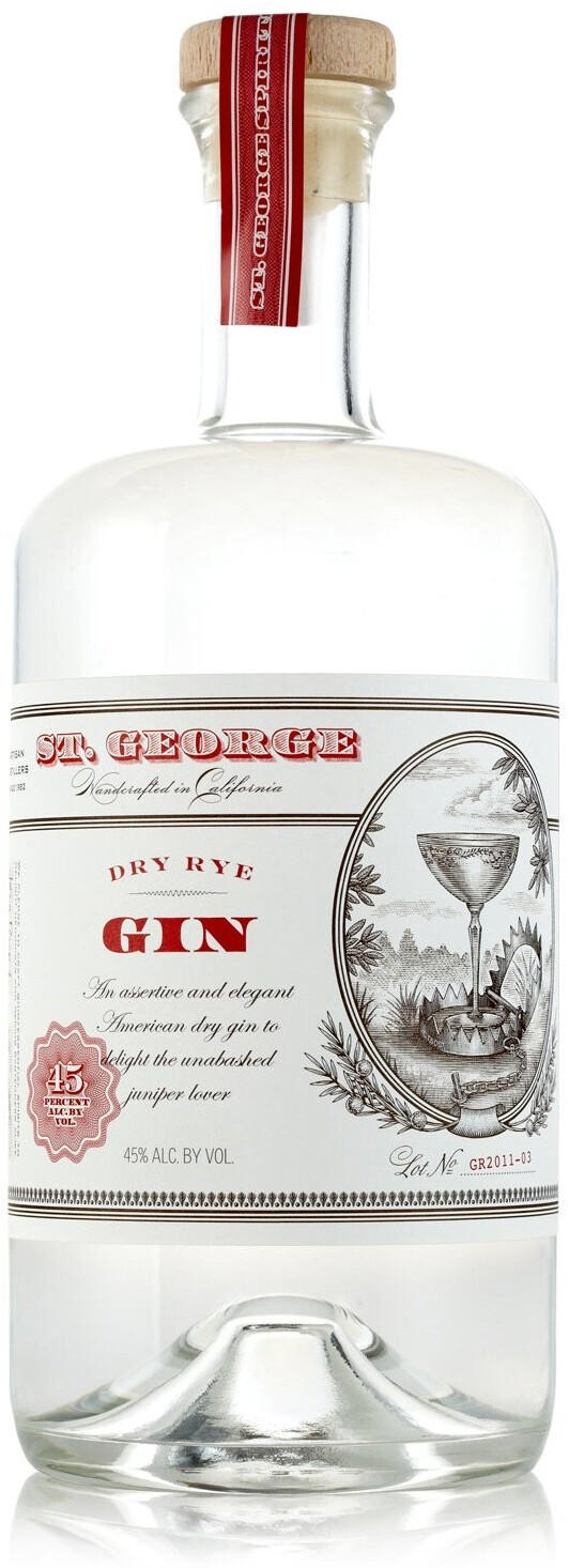 St. George Dry Rye Gin 45% 0,7l