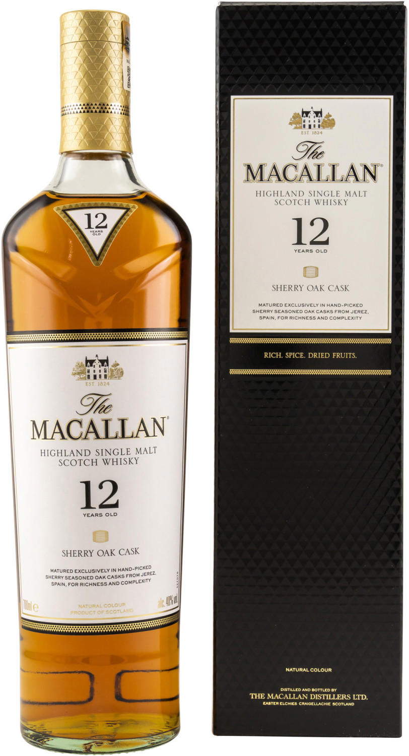 The Macallan 12 Years Sherry Oak Cask 0,7l 40%