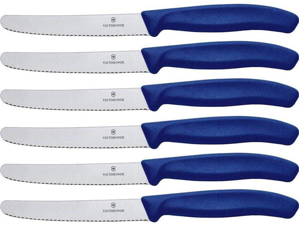 Victorinox SwissClassic Knife Set 6 pcs. blue