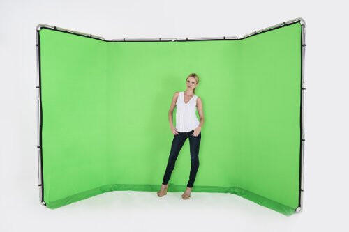 Lastolite Panorama Background 4m Chromakey Green