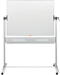 nobo Mobile Whiteboard Enamel Magnetic 1200x900mm