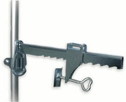 Trixie Wall clamp with telescope pole, 1-2m