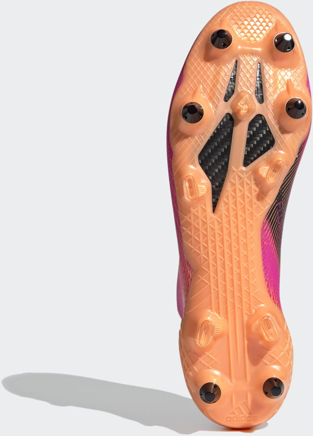 Adidas X Ghosted.1 SG Fußballschuh Shock Pink/Core Black/Screaming Orange