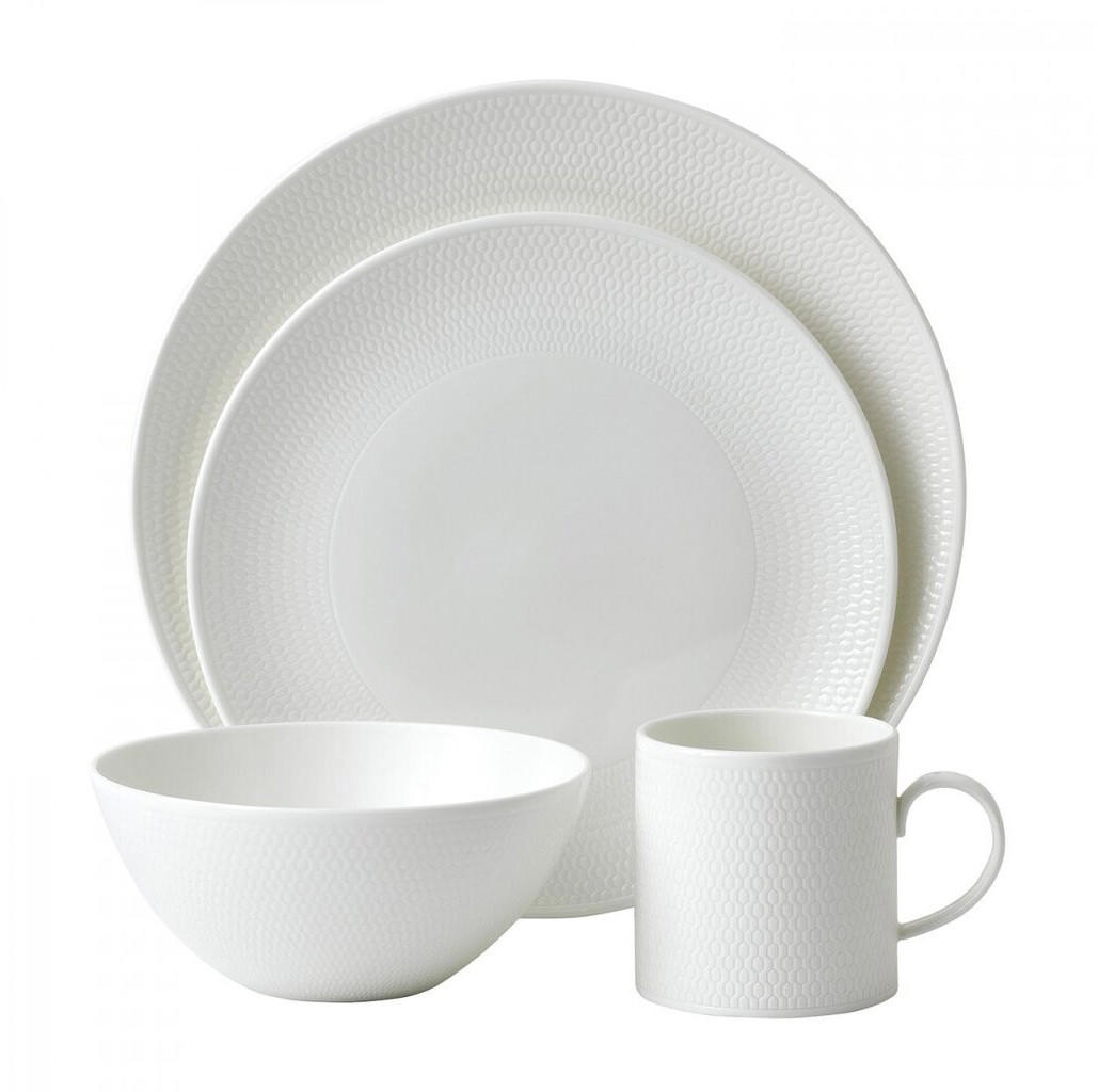 Wedgwood Gio starter set 16 pieces white