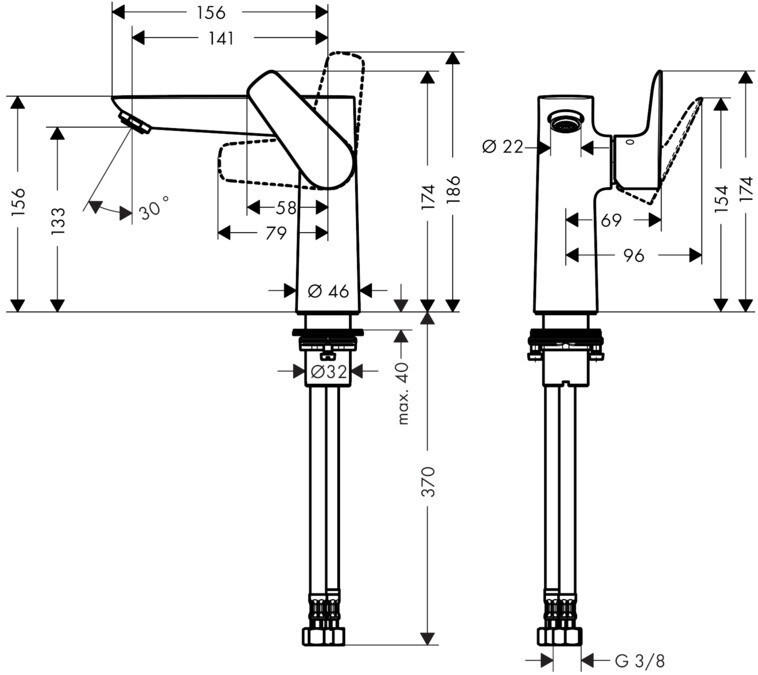 Hansgrohe Talis E 150 (71755000)