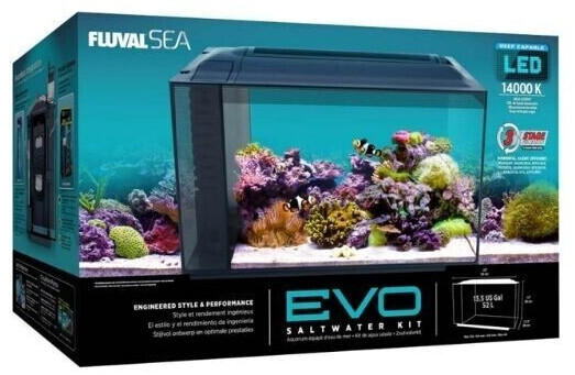 Fluval SEA Evo Saltwater Aquarium Kit 19L black