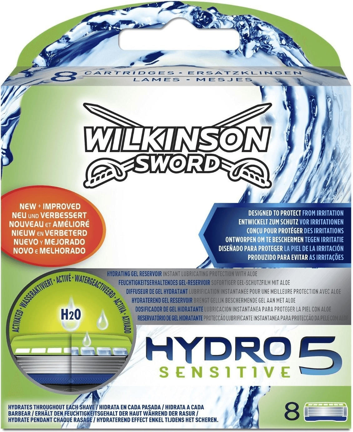 Wilkinson Sword Hydro 5 Sensitive Razor Blades