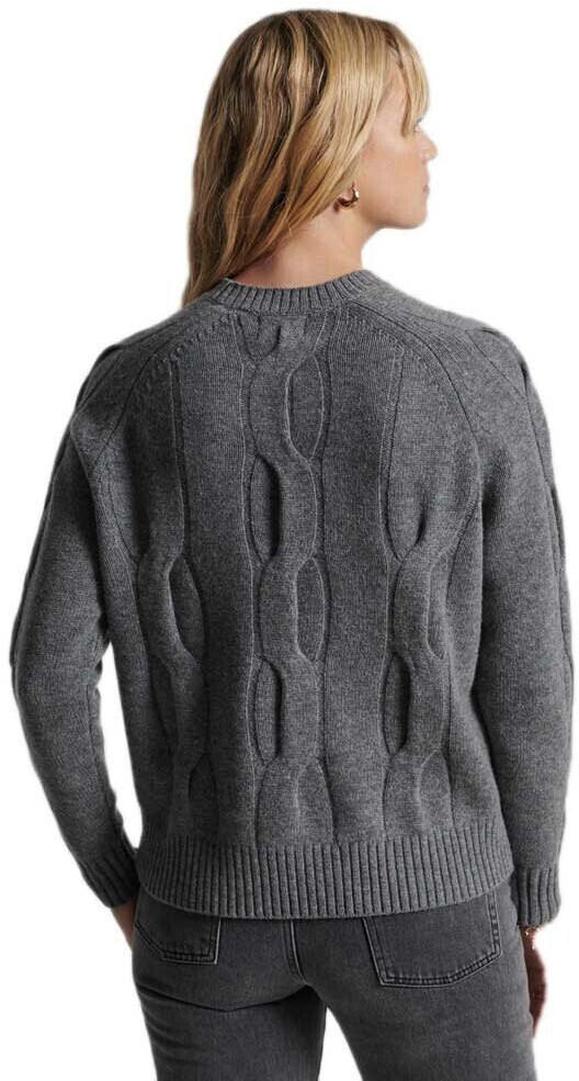 Superdry Studios Cable Knit Sweater (W6110324A) grey