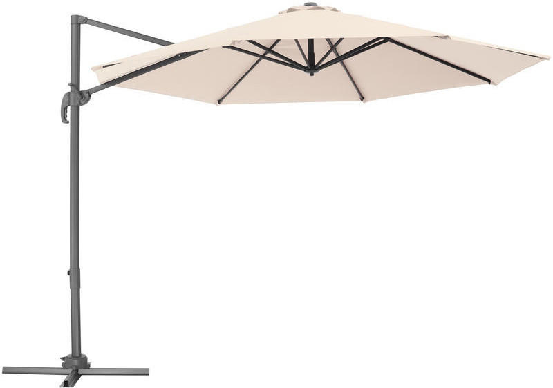 tectake Daria Banana Beige Parasol