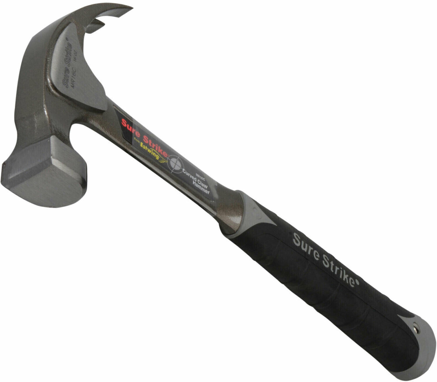 Estwing EMR16C Surestrike All Steel Curved Claw Hammer 16Oz