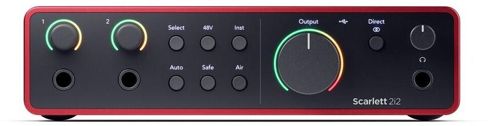 Focusrite Scarlett 2i2 Studio 4th Gen