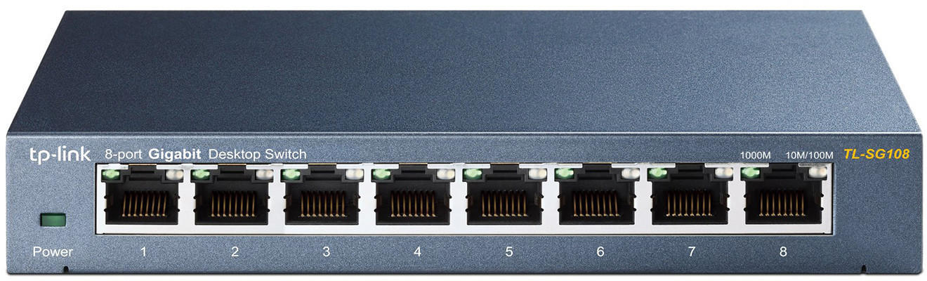 TP-Link 8-Port Gigabit Switch (TL-SG108)