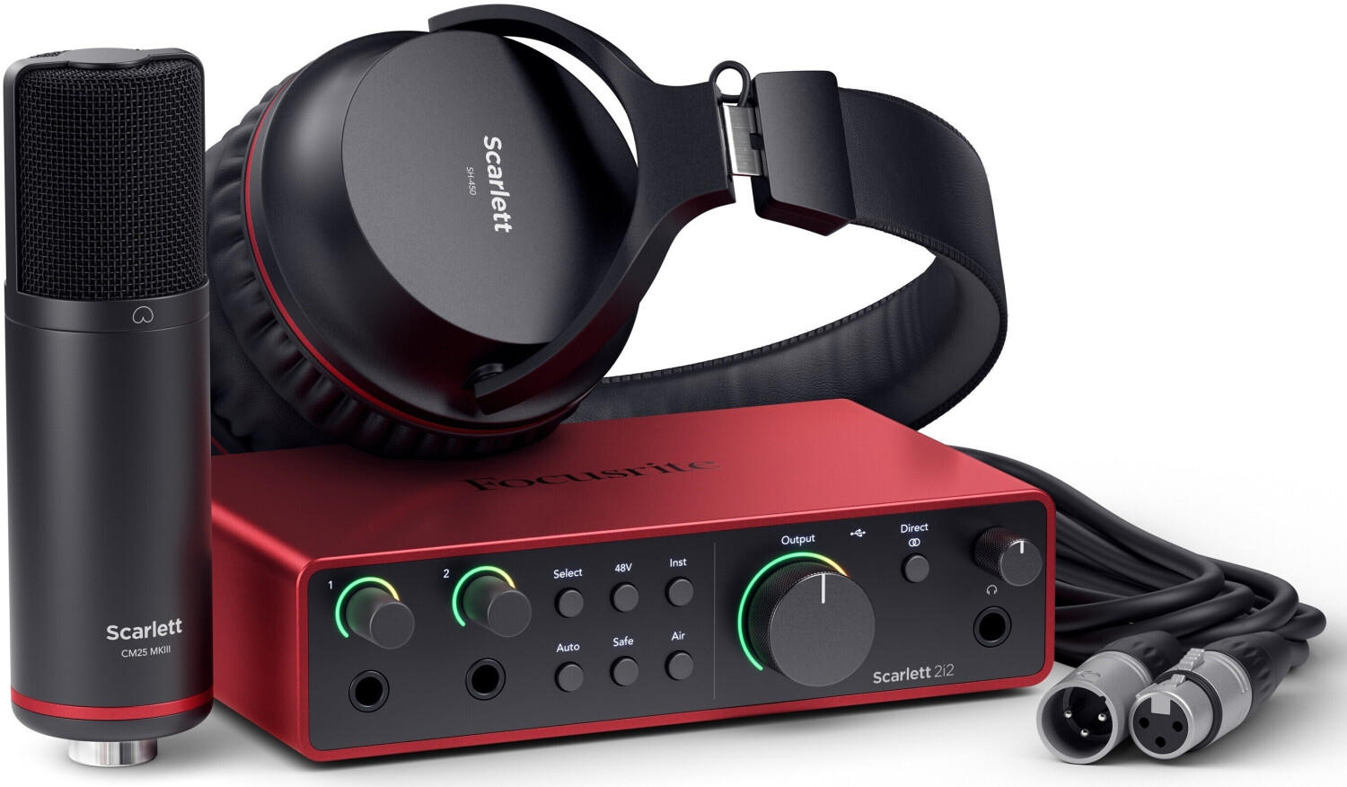 Focusrite Scarlett 2i2 Studio 4th Gen