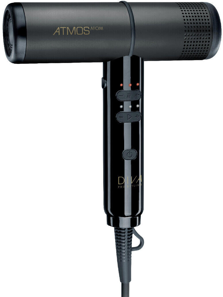 Diva Atmos Atom black Pro Dryer